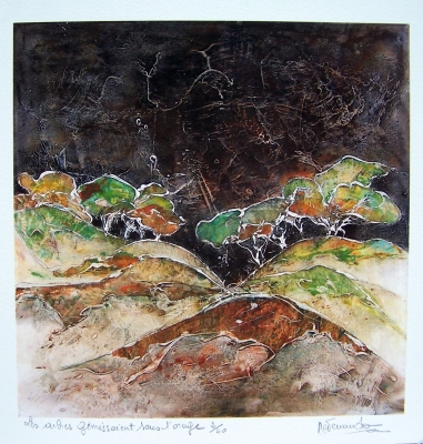 LES ARBRES GEMISSAIENT SOUS L'ORAGE