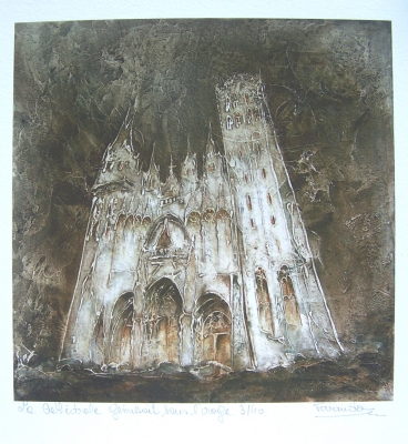 LA CATHEDRALE GEMISSAIT SOUS L'ORAGE