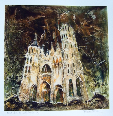 NUIT SUR LA CATHEDRALE