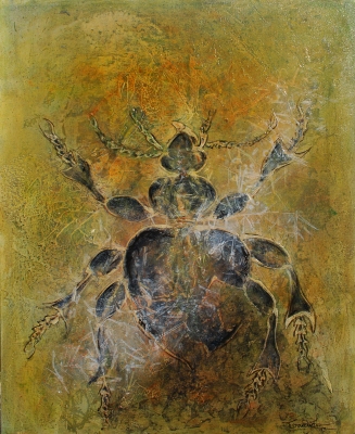 Le scarab�e aux reflets m�talliques