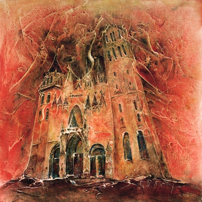 CATHEDRALE  ROUGEOYANTE