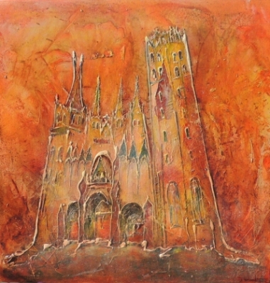 CATHEDRALE AUX COULEURS DE LISBONNE