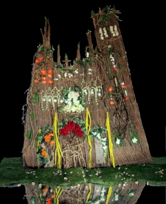 CATHEDRALE EN VEGETAL