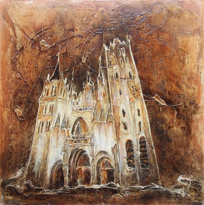 COULEURS D'AUTOMNE SUR LA CATHEDRALE