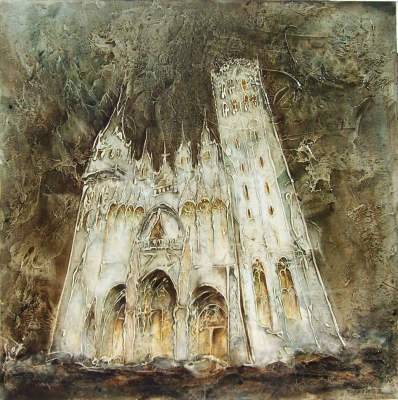 LA CATHEDRALE GEMISSAIT SOUS L'ORAGE